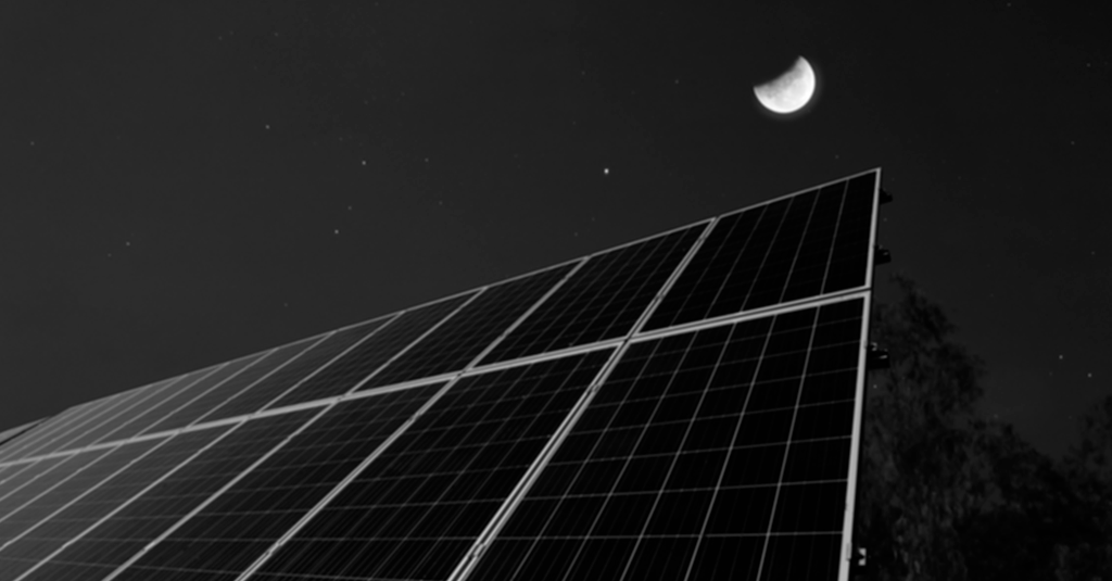 O Sistema Solar funciona à noite?